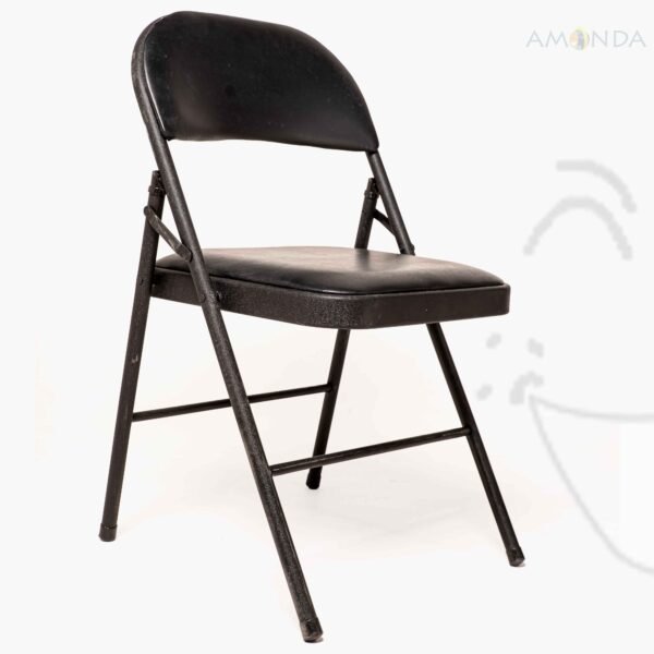 chaise de bureau pliable en fer